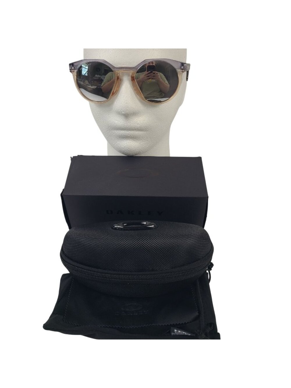 NEW Oakley HSTN Prizm Sunglasses OO9279 With Case & Box Gradient Frame Lenses
